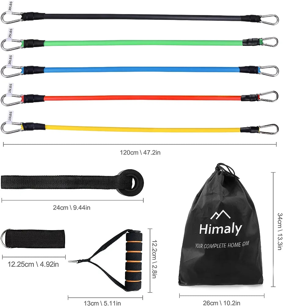 Resistance bands (12 in 1)